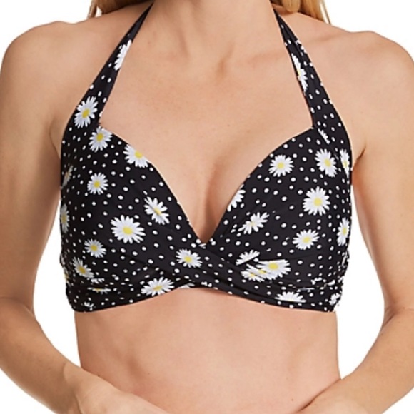 POUR MOI TWIST FRONT BIKINI TOP (38F) - Picture 2 of 5